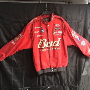 Vintage Budweiser NASCAR Dale Earnhardt Jacket Size XL
